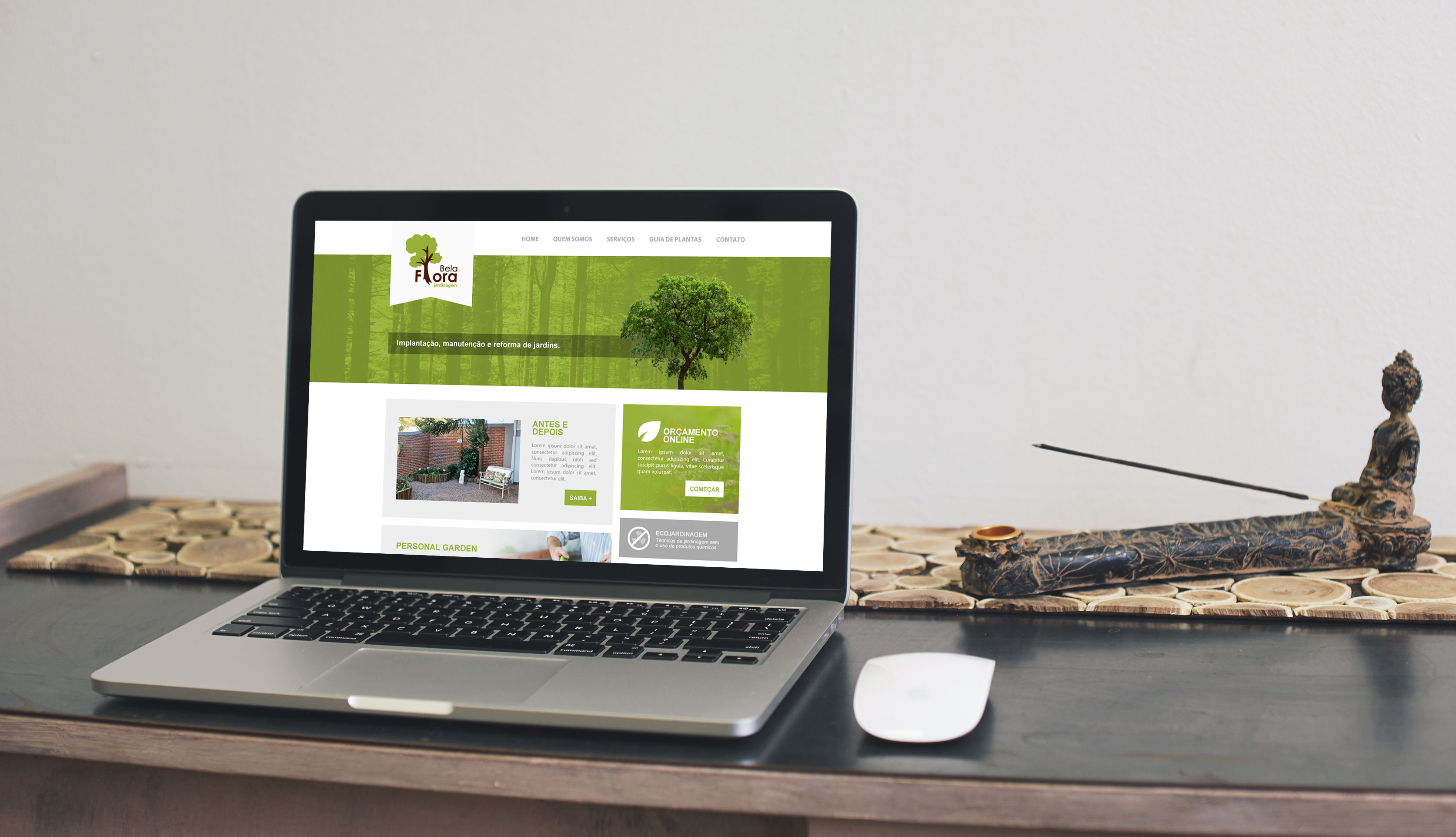 ViragStudio portfólio Bela Flora Jardinagem