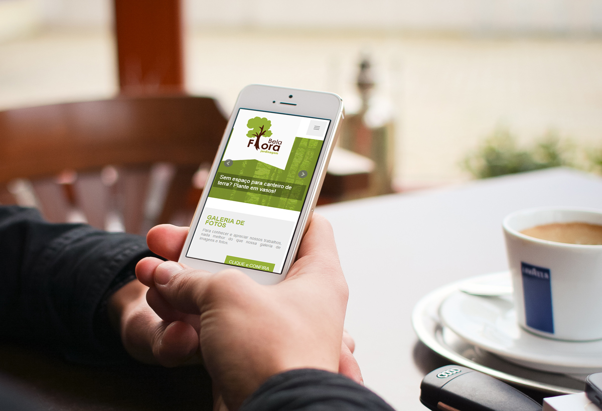 Bela Flora website projetado e desenvolvido por ViragStudio