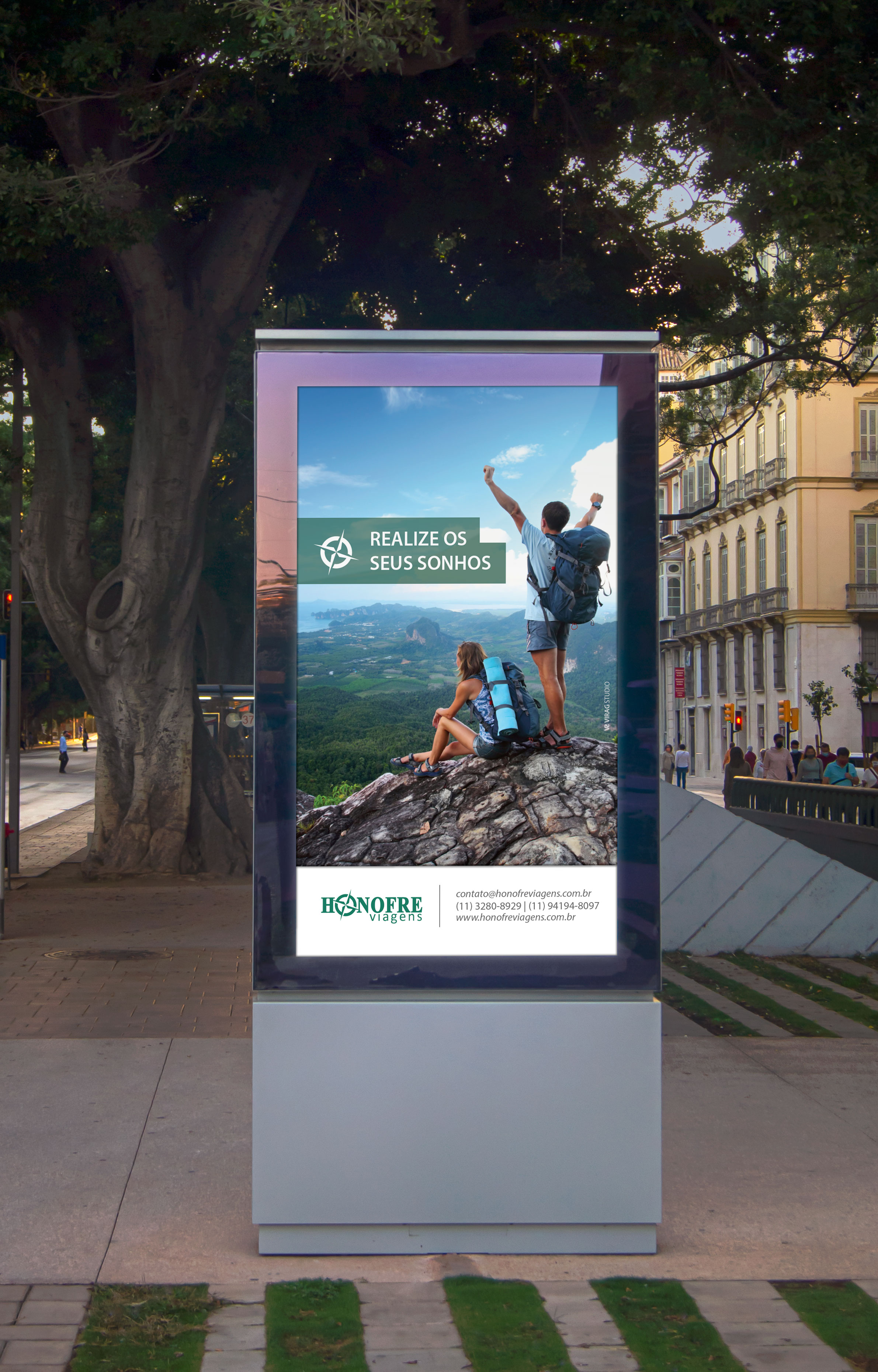 ViragStudio portfólio Honofre Viagens