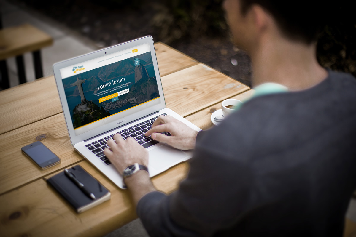 Open Milhas website projetado e desenvolvido por ViragStudio